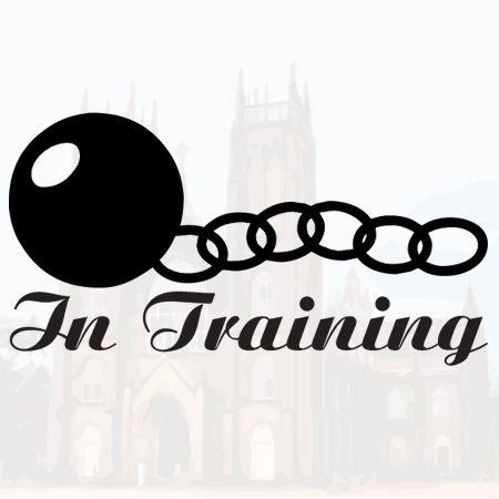 Ball and Chain in Training Iron on Decal
